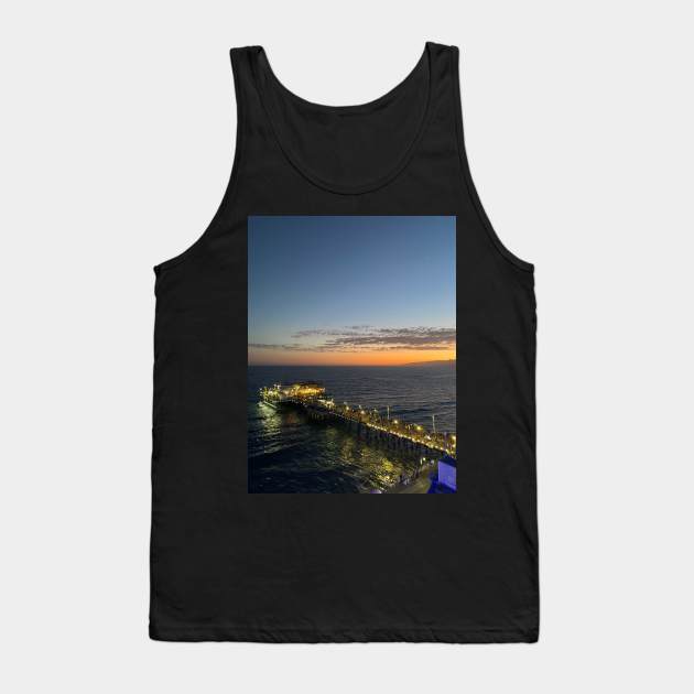 Santa Monica Tank Top by DopeOneApparel 